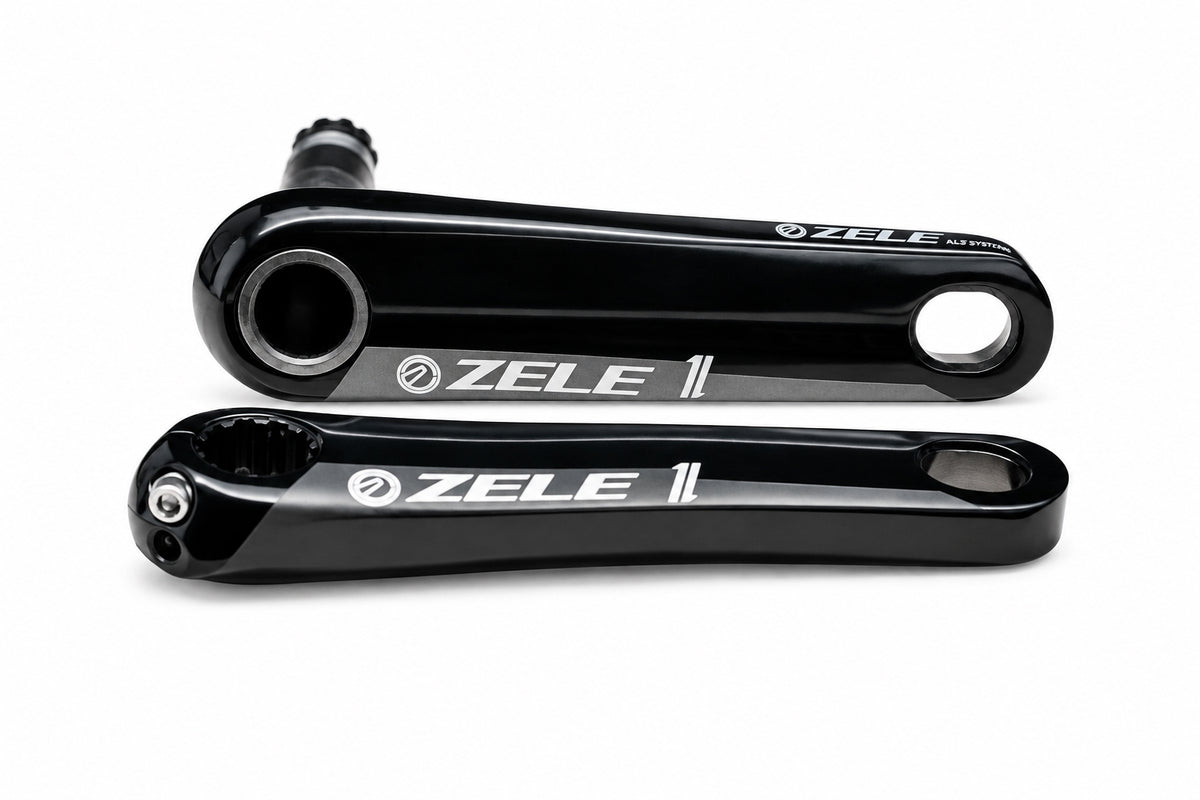 Zele-A12X-OS Crankset - Short Cranks